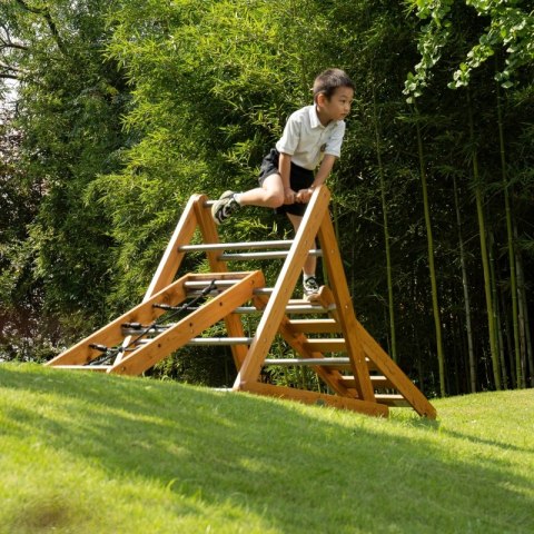 Drewniany Plac Zabaw XL Zestaw Drabinka Montessori do Wspinaczki CLASSIC WORLD EDU