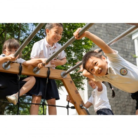 Drewniany Plac Zabaw XXL Zestaw do Wspinaczki Heksagonalny CLASSIC WORLD EDU Drewniany Plac Zabaw XXL Zestaw do Wspinaczki Heksagonalny CLASSIC WORLD EDU