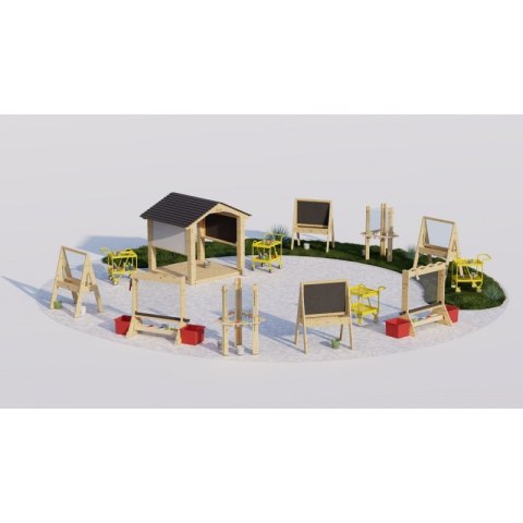 CLASSIC WORLD EDU Zestaw Dwustronna Tablica Sztaluga do Malowania Z Pompą Wody CLASSIC WORLD EDU Zestaw Dwustronna Tablica Sztaluga do Malowania Z Pompą Wody