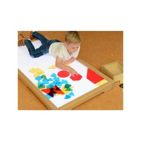 Edukacyjny Kwadratowy Panel Świetlny LED Kolorowy + Zestaw Akcesoriów MASTERKIDZ Edukacyjny Kwadratowy Panel Świetlny LED Kolorowy + Zestaw Akcesoriów MASTERKIDZ