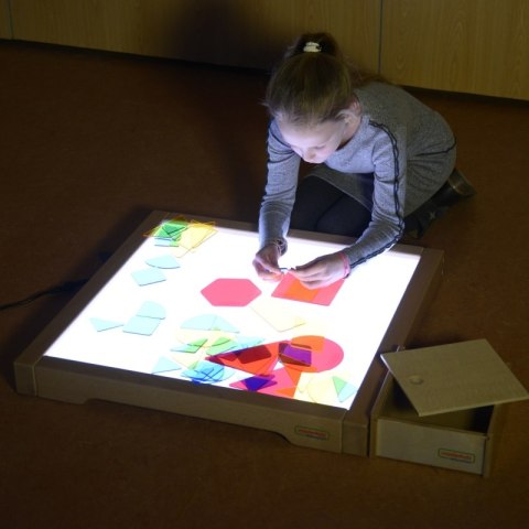 Edukacyjny Panel Świetlny LED Zmiana Kolorów Pilotem + Zestaw Akcesoriów MASTERKIDZ / szkoła przedszkole Edukacyjny Panel Świetlny LED Zmiana Kolorów Pilotem + Zestaw Akcesoriów MASTERKIDZ / szkoła przedszkole