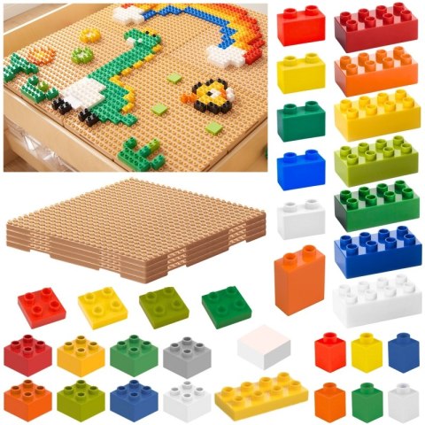 MASTERKIDZ Zestaw Klocków Konstrukcyjnych STEM 563 el. z Nakładkami na Panel 4 szt. MASTERKIDZ Zestaw Klocków Konstrukcyjnych STEM 563 el. z Nakładkami na Panel 4 szt.