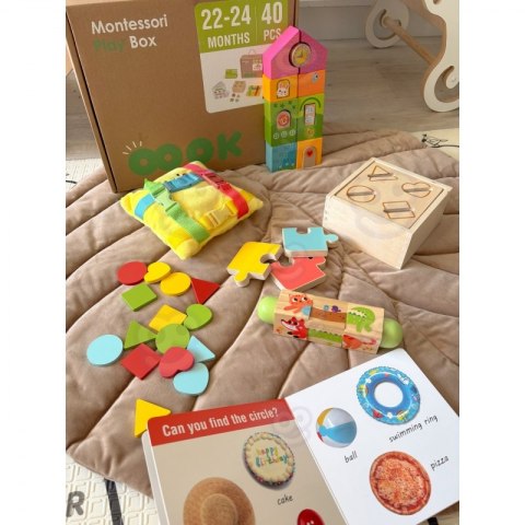 TOOKY TOY Box Pudełko XXL Montessori Edukacyjne 7w1 Sensoryczne 22-24 Mies TOOKY TOY Box Pudełko XXL Montessori Edukacyjne 7w1 Sensoryczne 22-24 Mies