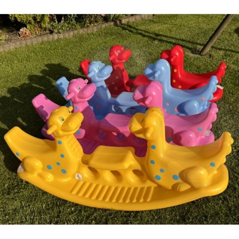 WOOPIE Bujak Wieloosobowy Dino Huśtawka Równoważna Niebieska Woopie WOOPIE Bujak Wieloosobowy Dino Huśtawka Równoważna Niebieska Woopie
