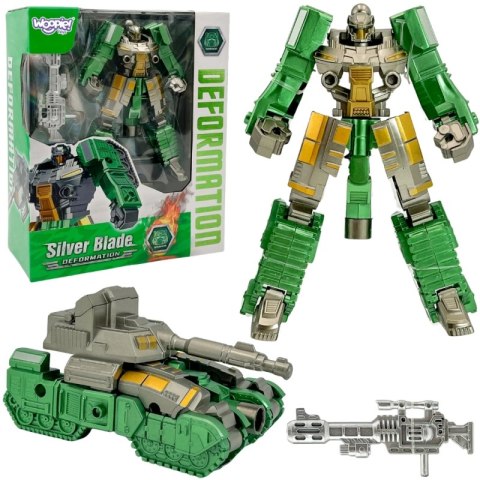 WOOPIE Robot Transformujący SILVER BLADE 2w1 Czołg WOOPIE Robot Transformujący SILVER BLADE 2w1 Czołg