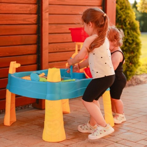 Duży Stolik Wodny 2w1 Piaskownica Młyn 14 akc. Duży Stolik Wodny 2w1 Piaskownica Młyn 14 akc.
