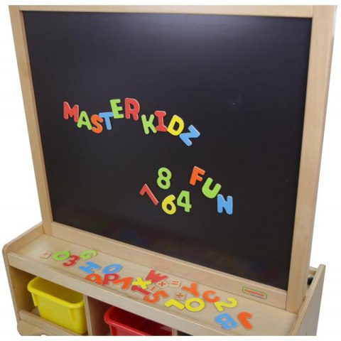 Dwustronna Tablica Kredowa i Magnetyczna Do Pisania Masterkidz szkoła przedszkole