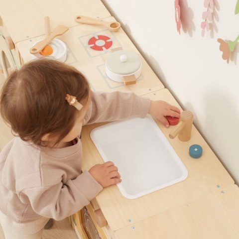 Kuchnia dla dzieci Drewniany Zestaw Kuchenny XL Pralka Kuchenka Zmywarka VIGA PolarB do przedszkola