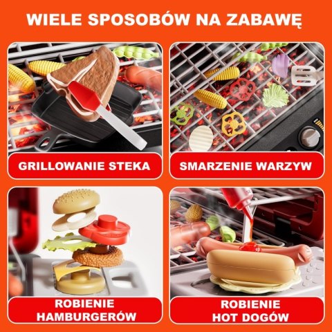 WOOPIE Grill Barbecue Kuchnia Ogrodowa Interaktywna LED Zestaw XL 31 el. WOOPIE Grill Barbecue Kuchnia Ogrodowa Interaktywna LED Zestaw XL 31 el.