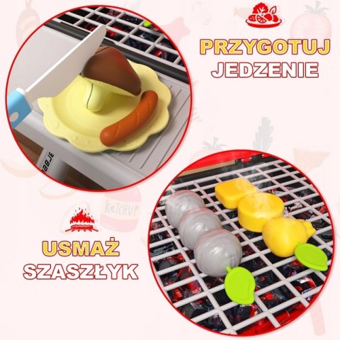 WOOPIE Grill Barbecue Kuchnia Ogrodowa Interaktywna Para LED Zestaw XL 41 el. WOOPIE Grill Barbecue Kuchnia Ogrodowa Interaktywna Para LED Zestaw XL 41 el.