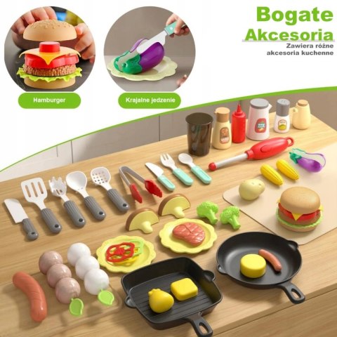 WOOPIE Grill Barbecue Kuchnia Ogrodowa Interaktywna Para LED Zestaw XL 41 el. WOOPIE Grill Barbecue Kuchnia Ogrodowa Interaktywna Para LED Zestaw XL 41 el.