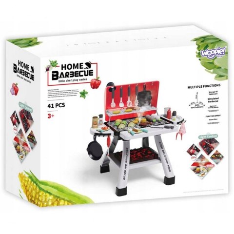 WOOPIE Grill Barbecue Kuchnia Ogrodowa Interaktywna Para LED Zestaw XL 41 el. WOOPIE Grill Barbecue Kuchnia Ogrodowa Interaktywna Para LED Zestaw XL 41 el.
