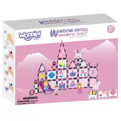 WOOPIE Magnetyczny Zestaw Konstrukcyjny Zbuduj Zamek