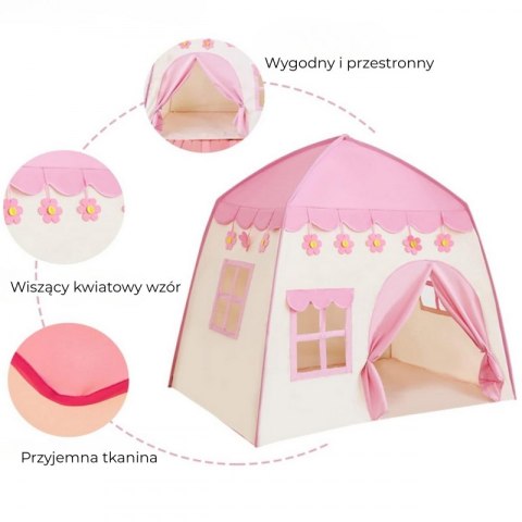 Namiot Domek dla dzieci do Domu i Ogrodu XXL z Podłogą Woopie