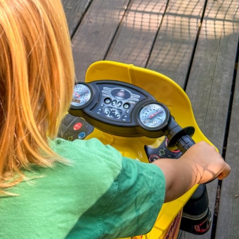 Jeździk dla dzieci Pchacz Motor Biegowy Winner 750 sx (od 3 lat) INJUSA