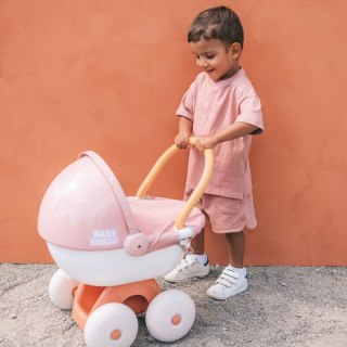 SMOBY Baby Nurse Wózek Głęboki z Plastikowym Daszkiem