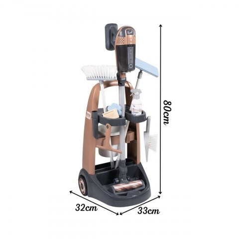 SMOBY Rowenta Wózek do Sprzątania z Odkurzaczem
