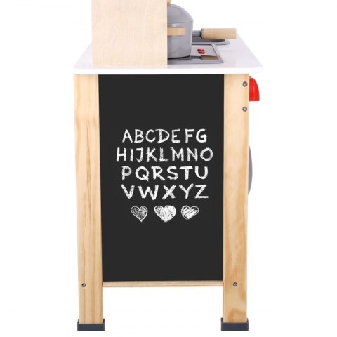 Duża Drewniana Kuchnia dla Dzieci 10 el. Mały Kucharz TOOKY TOY