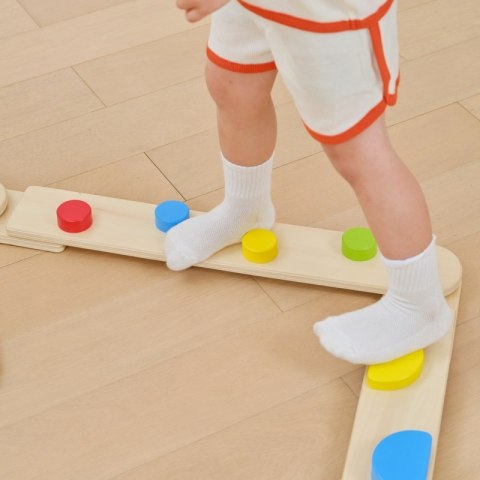 VIGA Drewniana Równoważnia Modułowa Tor Ścieżka Sensoryczna