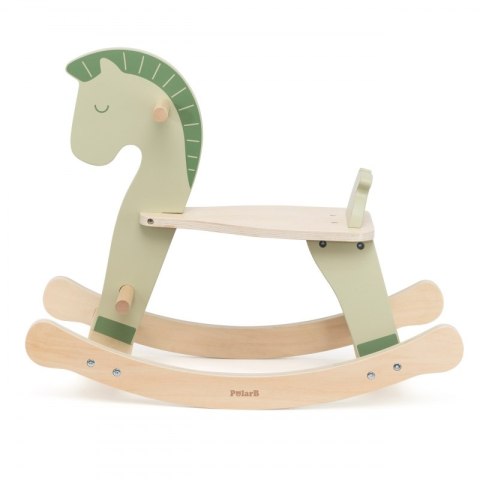 VIGA Drewniany Konik na Biegunach Bujak dla dzieci