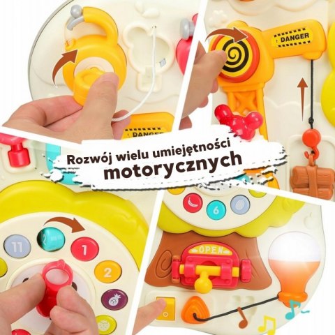 WOOPIE Edukacyjna Tablica Manipulacyjna Interaktywna dla Malucha