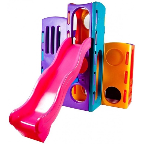 Wielki Plac Zabaw Domek dla dzieci Małpi Gaj ze Zjeżdżalniami Little Tikes