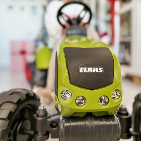 Duży Traktor dla Dzieci na Pedały z przyczepką Falk Claas od 3 lat