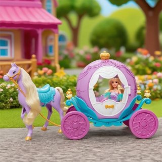 WOOPIE ROYAL Lalka Księżniczka Lily i Magiczny Duży Powóz Karoca Akcesoria