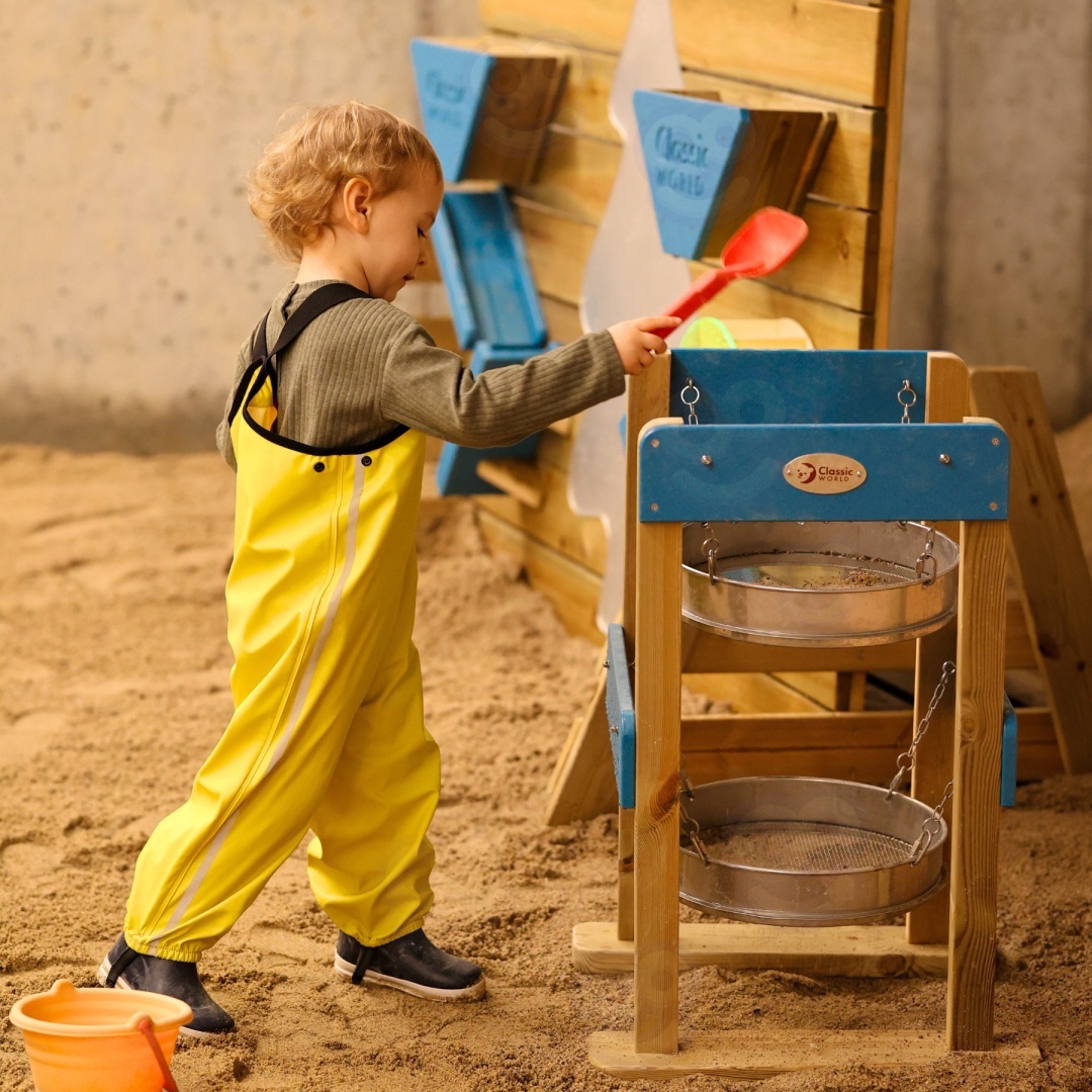 CLASSIC WORLD EDU Plac Zabaw Zabawka do Piasku Podw&oacute;jne Sitko