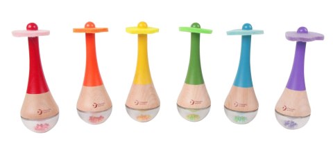 Drewniany Instrument Tęczowy Marakas Classic World Classic World
