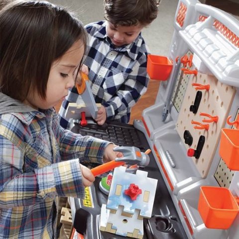 Duży Warsztat dla Dzieci Kącik majsterkowicza Światlo + 45 Akcesoria STEP2 Step2