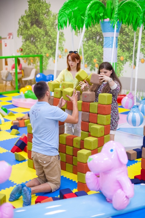 Edukacyjne Klocki Magnetyczne dla Dzieci JollyHeap 150 szt. 2 kształty Terapia Zabawa Sensoryka Ćwiczenia