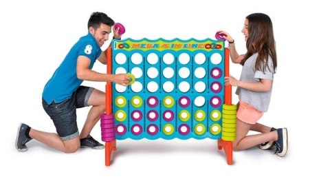 Gra Logiczna Strategiczna do Ogrodu Domu Plac zabaw 4 Kółka w Linii Rzędzie Mega 4 in Line