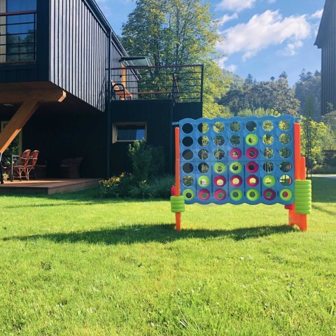 Gra Logiczna Strategiczna do Ogrodu Domu Plac zabaw 4 Kółka w Linii Rzędzie Mega 4 in Line