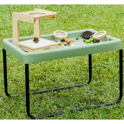 MASTERKIDZ Prostokątny Stolik Do Zabawy Piaskiem I Wodą Regulowana Wysokość