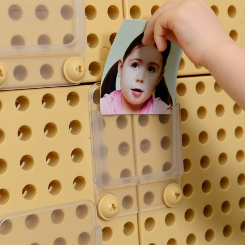 MASTERKIDZ Przezroczysty Uchwyt Etui Na Zdjęcia Karty 6 szt. Masterkidz