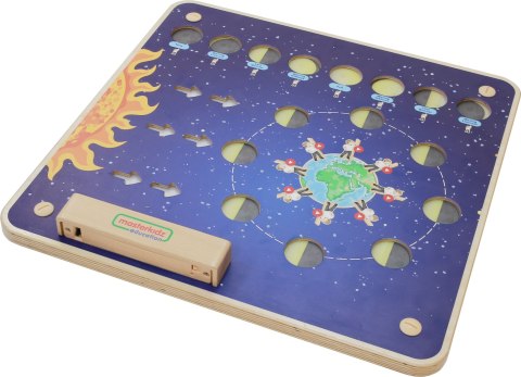 MASTERKIDZ Tablica Edukacyjna Fazy Księżyca Masterkidz