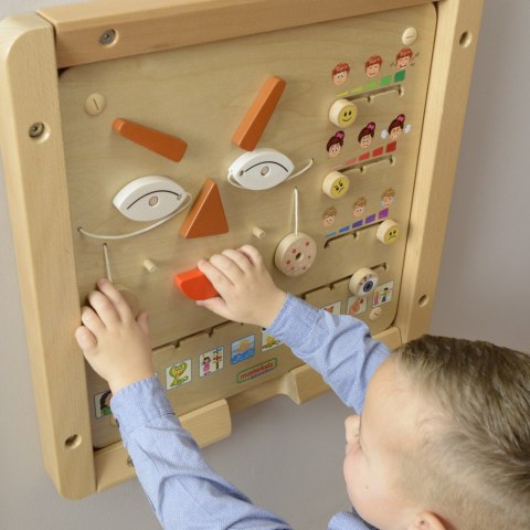 MASTERKIDZ Tablica Edukacyjna Jak Się Czujesz? Nauka Emocji