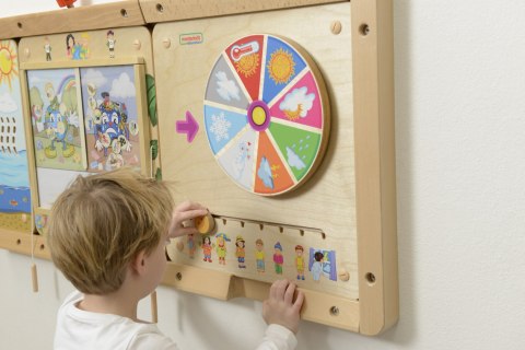 MASTERKIDZ Tablica Edukacyjna Pogoda Masterkidz