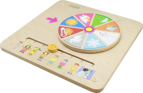 MASTERKIDZ Tablica Edukacyjna Pogoda Masterkidz