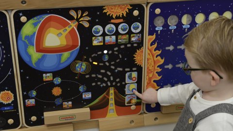 MASTERKIDZ Tablica Edukacyjna Ziemia Masterkidz