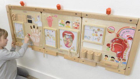 MASTERKIDZ Tablica Edukacyjna Zmysł Dotyku Masterkidz