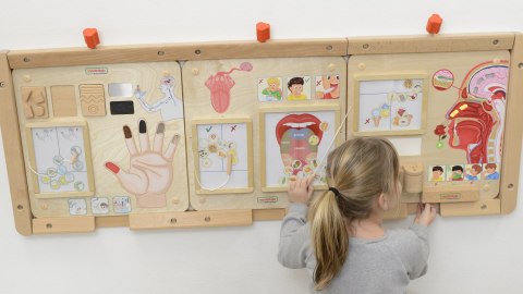 MASTERKIDZ Tablica Edukacyjna Zmysł Dotyku Masterkidz