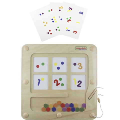 MASTERKIDZ Tablica Magnetyczna Nauka Liczenia Masterkidz