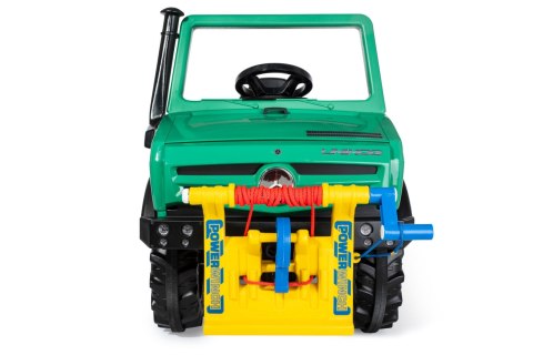Rolly Toys Ciężarówka Samochód na Pedały Unimog Mercedes-Benz Wyciągarka Rolly Toys