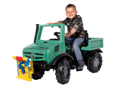 Rolly Toys Ciężarówka Samochód na Pedały Unimog Mercedes-Benz Wyciągarka Rolly Toys