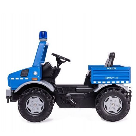 Rolly Toys Ciężarówka Samochód na pedały Unimog Mercedes-Benz Policja Rolly Toys