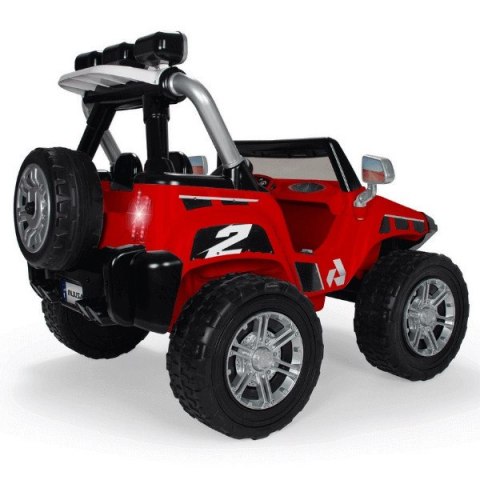 Samochód Auto Na Akumulator 24V Monster Dwuosobowy LED INJUSA