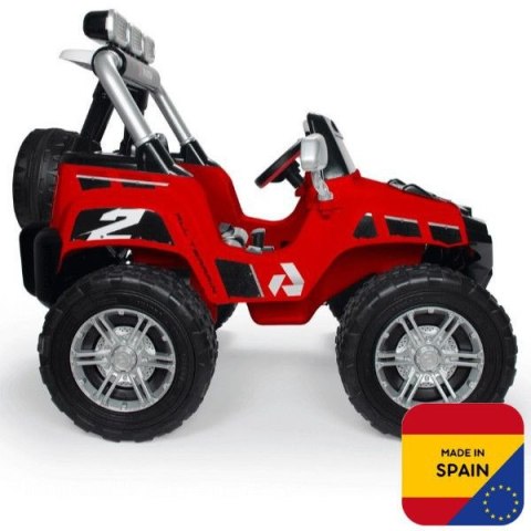 Samochód Auto Na Akumulator 24V Monster Dwuosobowy LED INJUSA