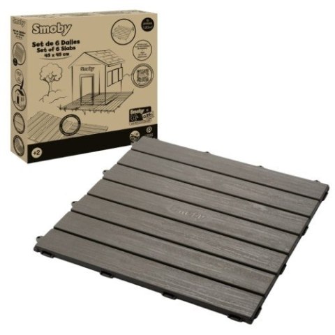 Smoby Podłoga do Domku 6 części Smoby